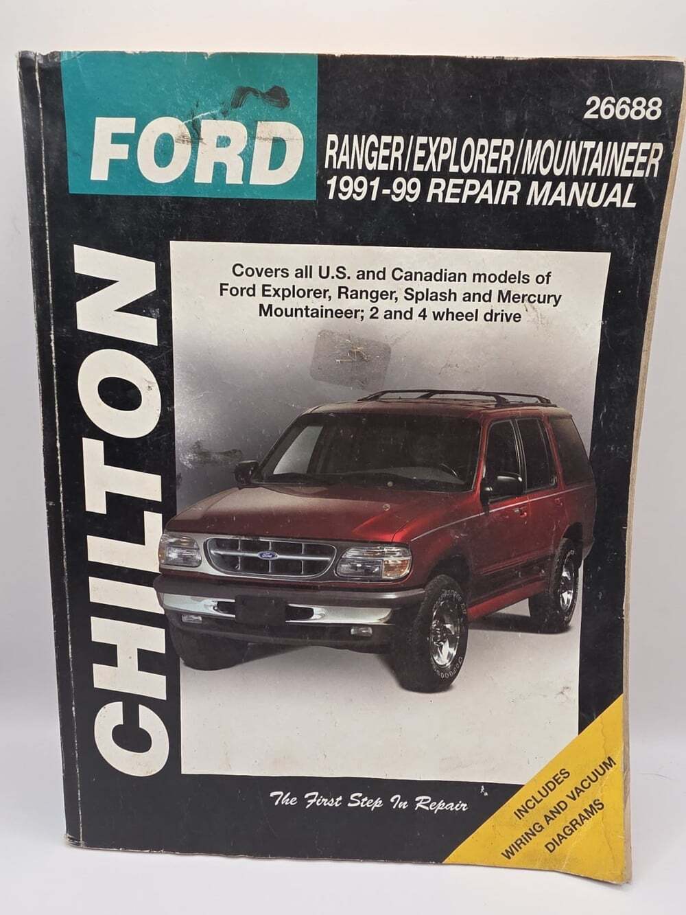 Chilton 26688 Auto Repair Manual Ford Ranger Explorer Mountaineer 1991-99